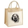 Pocket Jute Midi Tote Thumbnail