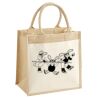Pocket Jute Midi Tote Thumbnail