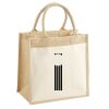 Pocket Jute Midi Tote Thumbnail