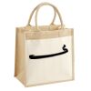 Pocket Jute Midi Tote Thumbnail