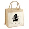 Pocket Jute Midi Tote Thumbnail