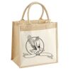 Pocket Jute Midi Tote Thumbnail