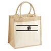 Pocket Jute Midi Tote Thumbnail