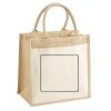 Pocket Jute Midi Tote Thumbnail