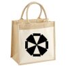 Pocket Jute Midi Tote Thumbnail