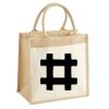 Pocket Jute Midi Tote Thumbnail