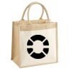 Pocket Jute Midi Tote Thumbnail