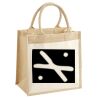 Pocket Jute Midi Tote Thumbnail