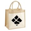 Pocket Jute Midi Tote Thumbnail