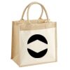 Pocket Jute Midi Tote Thumbnail
