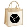Pocket Jute Midi Tote Thumbnail