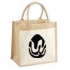 Pocket Jute Midi Tote Thumbnail