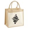 Pocket Jute Midi Tote Thumbnail