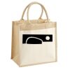 Pocket Jute Midi Tote Thumbnail