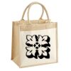 Pocket Jute Midi Tote Thumbnail