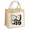 Pocket Jute Midi Tote Thumbnail