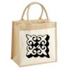 Pocket Jute Midi Tote Thumbnail