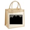 Pocket Jute Midi Tote Thumbnail