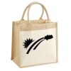 Pocket Jute Midi Tote Thumbnail