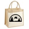 Pocket Jute Midi Tote Thumbnail