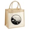 Pocket Jute Midi Tote Thumbnail
