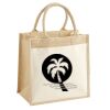 Pocket Jute Midi Tote Thumbnail