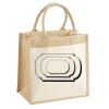 Pocket Jute Midi Tote Thumbnail