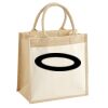 Pocket Jute Midi Tote Thumbnail