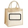 Pocket Jute Midi Tote Thumbnail