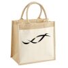 Pocket Jute Midi Tote Thumbnail