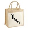 Pocket Jute Midi Tote Thumbnail