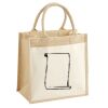 Pocket Jute Midi Tote Thumbnail
