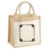 Pocket Jute Midi Tote Thumbnail