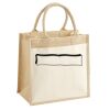 Pocket Jute Midi Tote Thumbnail