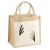 Pocket Jute Midi Tote Thumbnail