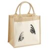 Pocket Jute Midi Tote Thumbnail