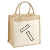 Pocket Jute Midi Tote Thumbnail