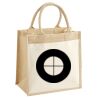 Pocket Jute Midi Tote Thumbnail