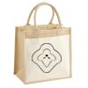Pocket Jute Midi Tote Thumbnail