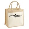 Pocket Jute Midi Tote Thumbnail
