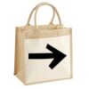 Pocket Jute Midi Tote Thumbnail