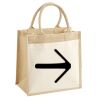 Pocket Jute Midi Tote Thumbnail