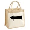 Pocket Jute Midi Tote Thumbnail
