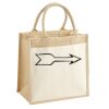 Pocket Jute Midi Tote Thumbnail