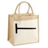 Pocket Jute Midi Tote Thumbnail