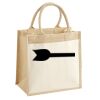 Pocket Jute Midi Tote Thumbnail