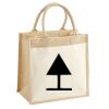 Pocket Jute Midi Tote Thumbnail