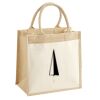 Pocket Jute Midi Tote Thumbnail