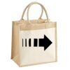 Pocket Jute Midi Tote Thumbnail