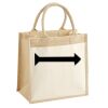 Pocket Jute Midi Tote Thumbnail